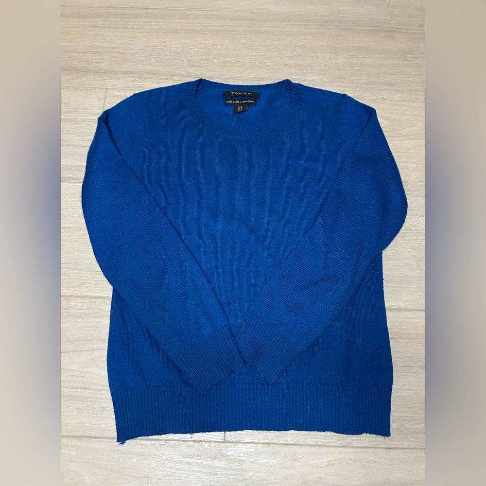 Tahari Pure Luxe Cashmere Sweater